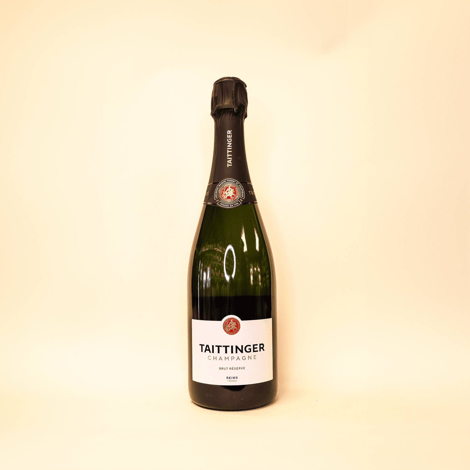 TAITTINGER BRUT RESERVE NV 37.5CL -HALF BOTTLE- — Vino Wines